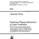 خرید و دانلود نسخه کامل کتاب Nonlinear Plasma Dynamics at Laser Irradiation