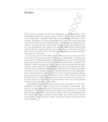 خرید و دانلود نسخه کامل کتاب Nonlinear Time Series Analysis in the Geosciences: Applications in Climatology, Geodynamics and Solar-Terrestrial Physics [proof]