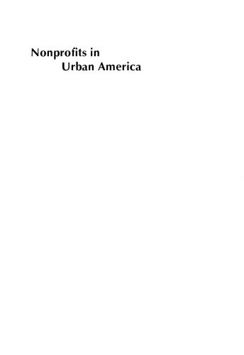 خرید و دانلود نسخه کامل کتاب Nonprofits in Urban America (Policy Studies Organisation Book)_68cddfac519b4.jpeg خرید و دانلود نسخه کامل کتاب Nonprofits in Urban America (Policy Studies Organisation Book)
