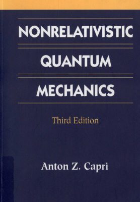خرید و دانلود نسخه کامل کتاب Nonrelativistic Quantum Mechanics