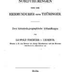 خرید و دانلود نسخه کامل کتاب Nordthüringen und die Hermundurer oder Thüringer : Zwei historisch-geographische Abhandlungen