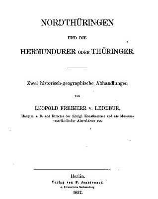خرید و دانلود نسخه کامل کتاب Nordthüringen und die Hermundurer oder Thüringer : Zwei historisch-geographische Abhandlungen