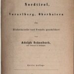 خرید و دانلود نسخه کامل کتاب Nordtirol, Vorarlberg, Oberbaiern [Oberbayern] für Einheimische und Fremde geschildert