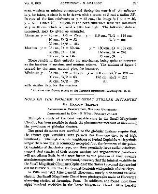 خرید و دانلود نسخه کامل کتاب Note on the Problem of Great Stellar Distances