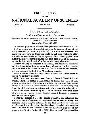 خرید و دانلود نسخه کامل کتاب Note on X-Ray Spectra