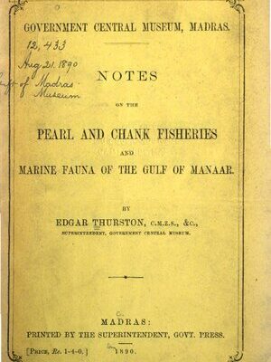 خرید و دانلود نسخه کامل کتاب Notes on the pearl and chank fisheries and marine fauna of the Gulf of Manaar