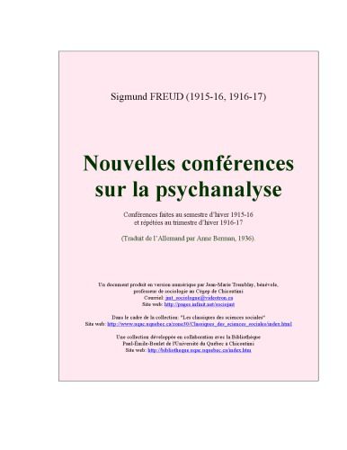 خرید و دانلود نسخه کامل کتاب Nouvelles conferences sur la psychanalyse_68cebdf9d3a1a.jpeg خرید و دانلود نسخه کامل کتاب Nouvelles conferences sur la psychanalyse