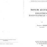 خرید و دانلود نسخه کامل کتاب Novum Auctarium Bibliothecae Hagiographicae Graecae (Subsidia Hagiographica no. 65)