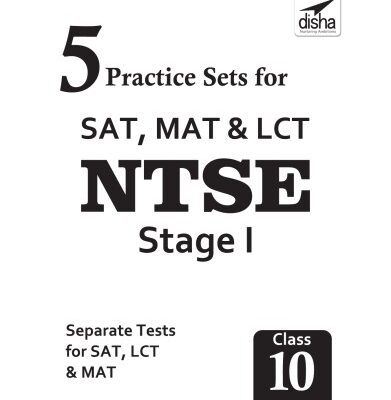 خرید و دانلود نسخه کامل کتاب NTSE 5 Practice Sets for SAT MAT LCT for NTSE Stage 1 Disha