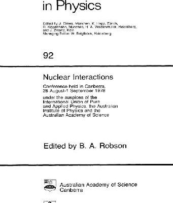 خرید و دانلود نسخه کامل کتاب Nuclear Interactions