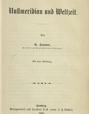 خرید و دانلود نسخه کامل کتاب Nullmeridian und Weltzeit