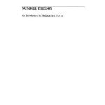 خرید و دانلود نسخه کامل کتاب Number Theory: An Introduction to Mathematics: Part A