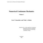 خرید و دانلود نسخه کامل کتاب Numerical Continuum Mechanics