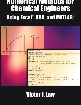 خرید و دانلود نسخه کامل کتاب Numerical methods for chemical engineers using Excel, VBA, and MATLAB