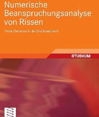 خرید و دانلود نسخه کامل کتاب Numerische Beanspruchungsanalyse von Rissen: Finite Elemente in der Bruchmechanik