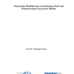 خرید و دانلود نسخه کامل کتاب Numerische Modellierung von Strömung, Stoff- und Wärmetransport in porösen Medien