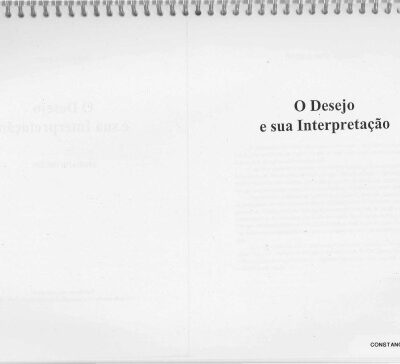 خرید و دانلود نسخه کامل کتاب O Desejo e Sua Interpretação