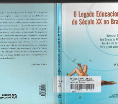 خرید و دانلود نسخه کامل کتاب O legado educacional do século XX no Brasil