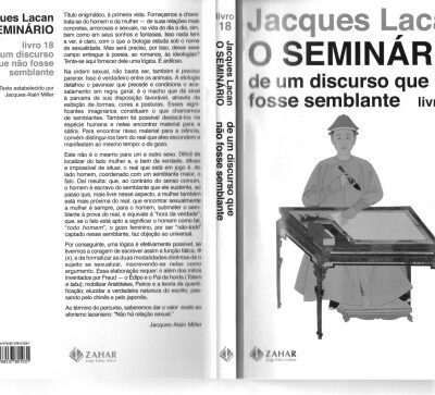 خرید و دانلود نسخه کامل کتاب O Seminário. Livro 18. De Um Discurso Que Não Fosse Semblante