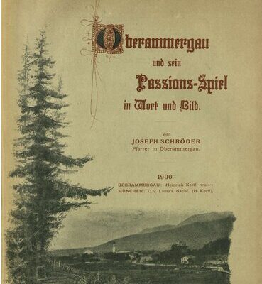 خرید و دانلود نسخه کامل کتاب Oberammergau und sein Passions-Spiel in Wort und Bild