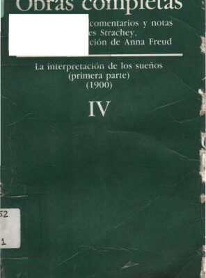 خرید و دانلود نسخه کامل کتاب Obras Completas: La Interpretacion de los Suenos, primera parte (Vol. 4)