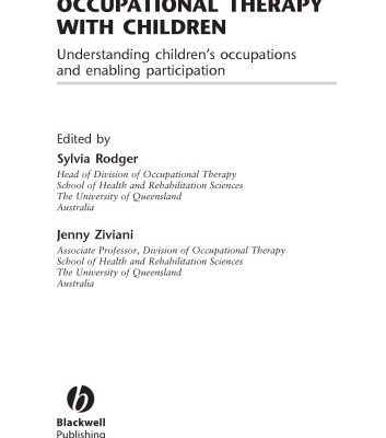 خرید و دانلود نسخه کامل کتاب Occupational Therapy with Children: Understanding Children’s Occupations and Enabling Participation