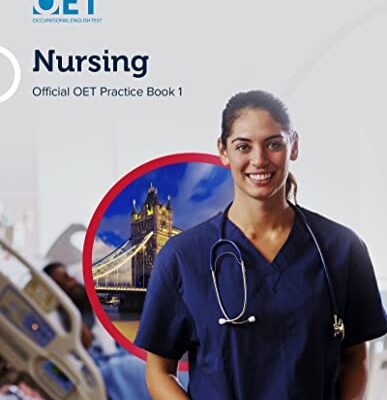 خرید و دانلود نسخه کامل کتاب OET Nursing: Official Practice Book 1: For tests from 31 August 2019 – Orginal Pdf