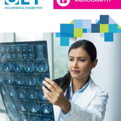 خرید و دانلود نسخه کامل کتاب OET Radiography: Official Practice Book 1: For tests from 31 August – Orginal Pdf