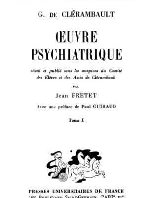 خرید و دانلود نسخه کامل کتاب Oeuvre psychiatrique, Vol.1
