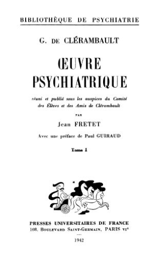 خرید و دانلود نسخه کامل کتاب Oeuvre psychiatrique, Vol.1_68ce3c234cca7.jpeg خرید و دانلود نسخه کامل کتاب Oeuvre psychiatrique, Vol.1