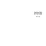 خرید و دانلود نسخه کامل کتاب Oeuvres Choisies