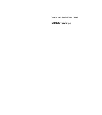 خرید و دانلود نسخه کامل کتاب Old Stellar Populations: How to Study the Fossil Record of Galaxy Formation
