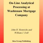 خرید و دانلود نسخه کامل کتاب On-Line Analytical Processing at Washtenaw Mortgage Company