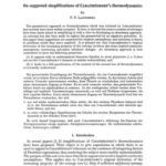 خرید و دانلود نسخه کامل کتاب On suggested simplifications of Carathéodory’s thermodynamics