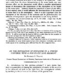 خرید و دانلود نسخه کامل کتاب On the estimation of distances in a curved universe with a non-static line element