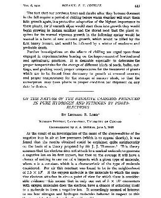 خرید و دانلود نسخه کامل کتاب On the Nature of the Negative Carriers Produced in Pure Hydrogen and Nitrogen by Photo-Electrons (19