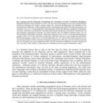 خرید و دانلود نسخه کامل کتاب On the origin and historical evolution of toponymy on the territory of Romania