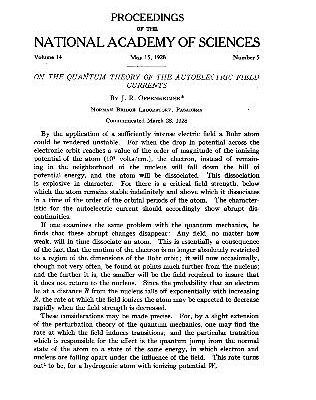 خرید و دانلود نسخه کامل کتاب On the Quantum Theory of the Autoelectric Field Currents