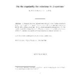 خرید و دانلود نسخه کامل کتاب On the regularity for solutions to H-systems