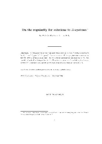 خرید و دانلود نسخه کامل کتاب On the regularity for solutions to H-systems_68b5333532237.jpeg خرید و دانلود نسخه کامل کتاب On the regularity for solutions to H-systems