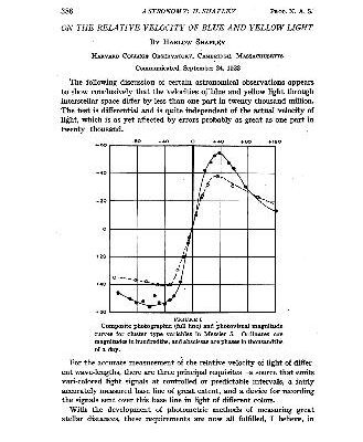 خرید و دانلود نسخه کامل کتاب On the Relative Velocity of Blue and Yellow Light