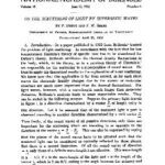خرید و دانلود نسخه کامل کتاب On The Scattering Of Light By Supersonic Waves