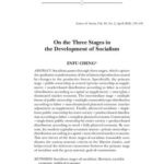 خرید و دانلود نسخه کامل کتاب On the Three Stages in the Development of Socialism
