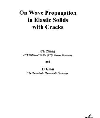خرید و دانلود نسخه کامل کتاب On wave propagation in elastic solids with cracks