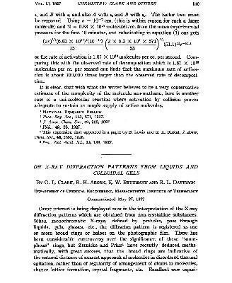 خرید و دانلود نسخه کامل کتاب On X-Ray Diffraction Patterns from Liquids and Colloidal Gels