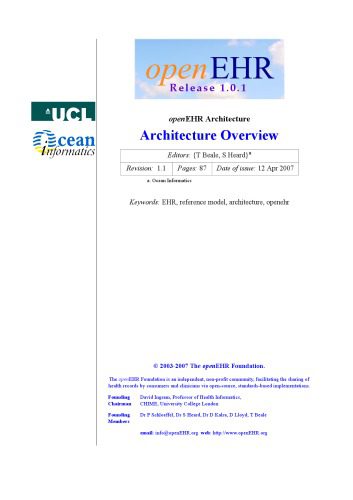 خرید و دانلود نسخه کامل کتاب openEHR – Architecture Overview_68d397fb631e6.jpeg خرید و دانلود نسخه کامل کتاب openEHR – Architecture Overview