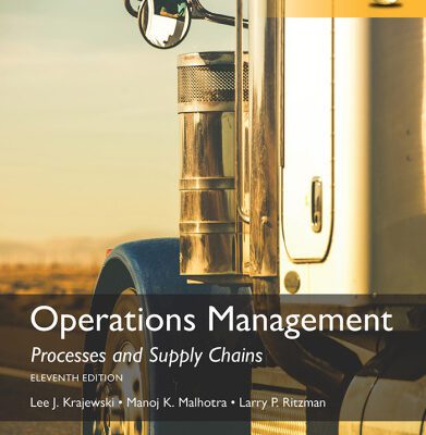 خرید و دانلود نسخه کامل کتاب Operations Management Processes and Supply Chains