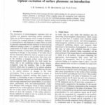 خرید و دانلود نسخه کامل کتاب Optical excitation of surface plasmons: an introduction