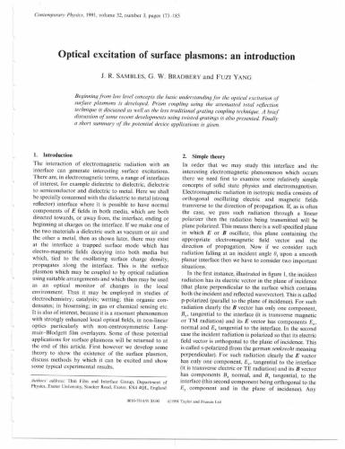 خرید و دانلود نسخه کامل کتاب Optical excitation of surface plasmons: an introduction_68bea07ce9f6b.jpeg خرید و دانلود نسخه کامل کتاب Optical excitation of surface plasmons: an introduction