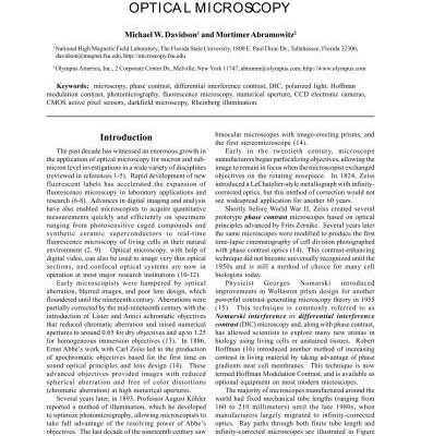 خرید و دانلود نسخه کامل کتاب Optical Microscopy